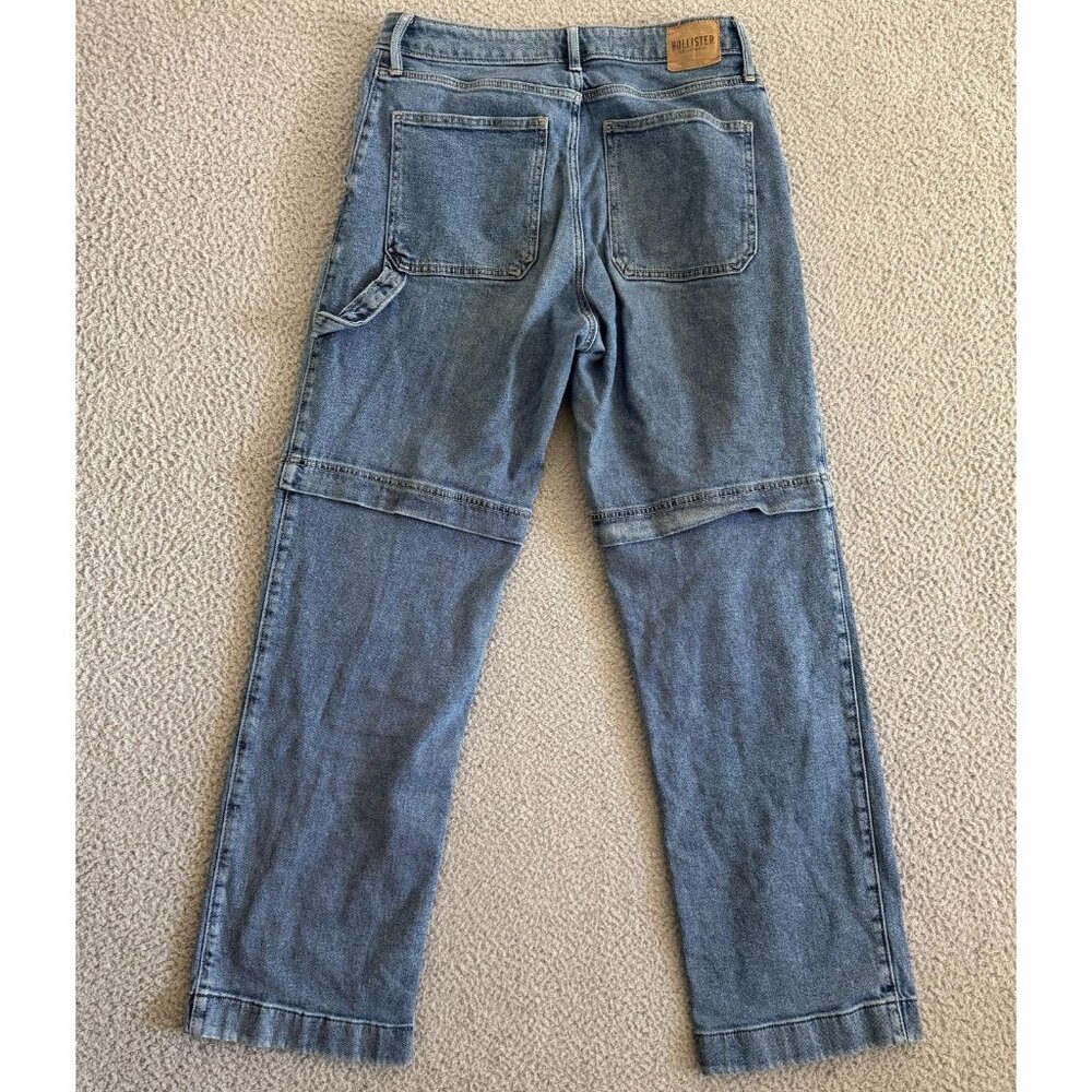 Hollister Jeans‎ L31 Blue Ultra High-Rise Dad Jean Vintage Stretch